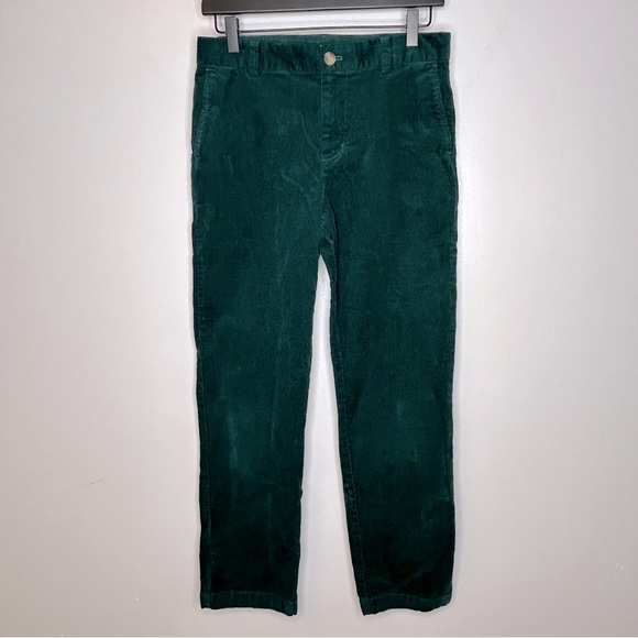 Vineyard Vines Green Corduroy Breaker Pants Size 18 - Picture 1 of 7